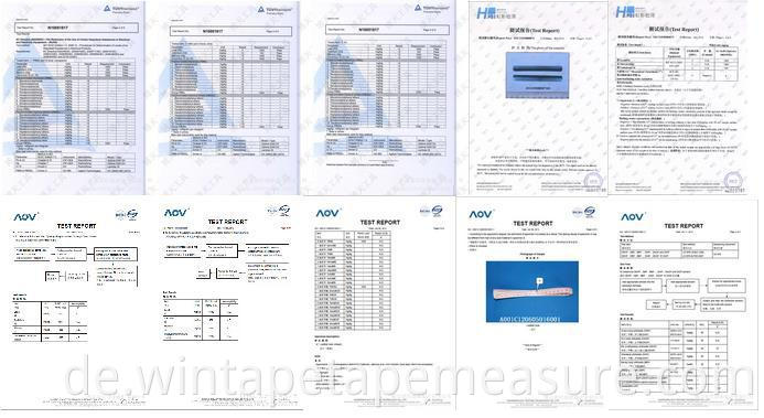 120 Zoll weißes 3m Werbemaßband neues Design Maßband Geschenkartikel mit Ihrem Logo oder Namen